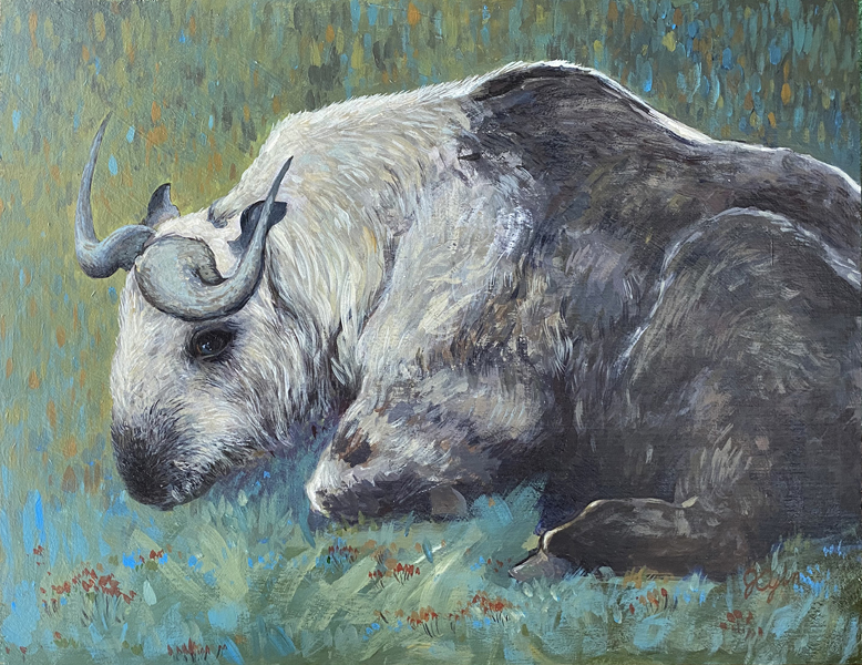 Hong Yin Takin Painting