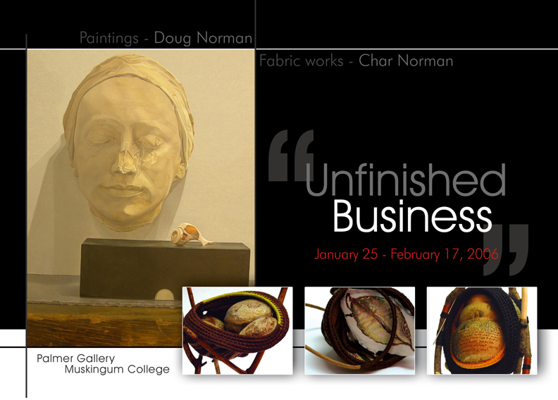 Art exhibition poster design