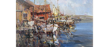 Hugo �fverstr�m Painting