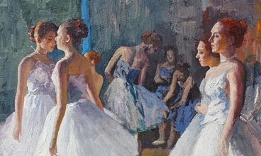 Yan Sun Ballerina Painting