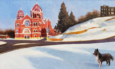 Yan Sun Building Paintings