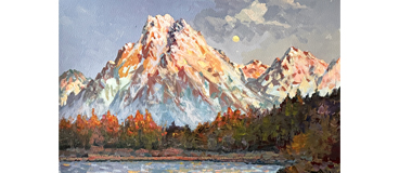 Yan Sun Yellowstone Landscape Painting