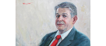 Yan Sun original oil portrait painting