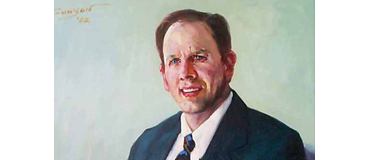 Yan Sun original oil portrait painting